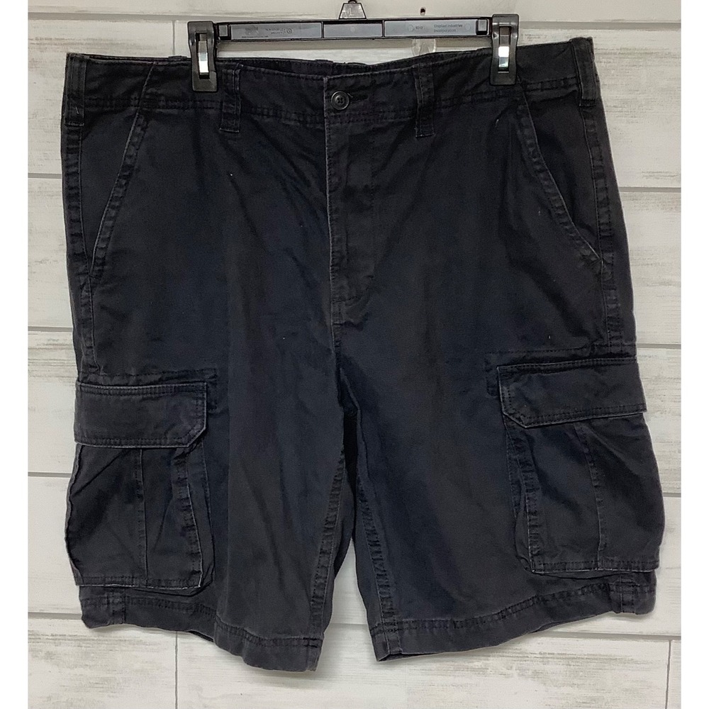 Men's Sonoma Life + Style Size 40 Waist Dark Gray Cargo Shorts